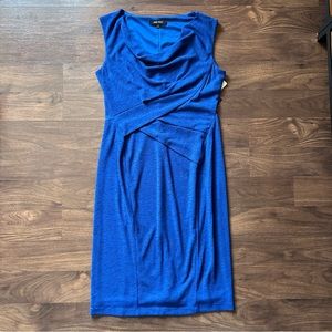 Nine West Blue Sleeveless Dress